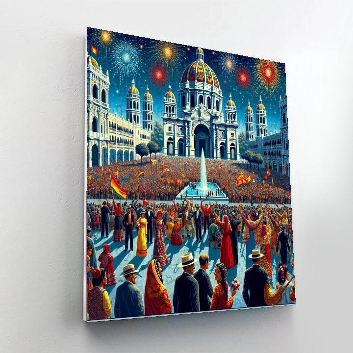 Day Of The City - Moscow, Russia Paint By Number