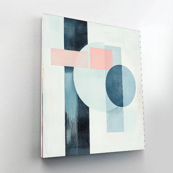 Kazimir Malevich Inspired Calm Dimensions  DIY Paint By Numbers