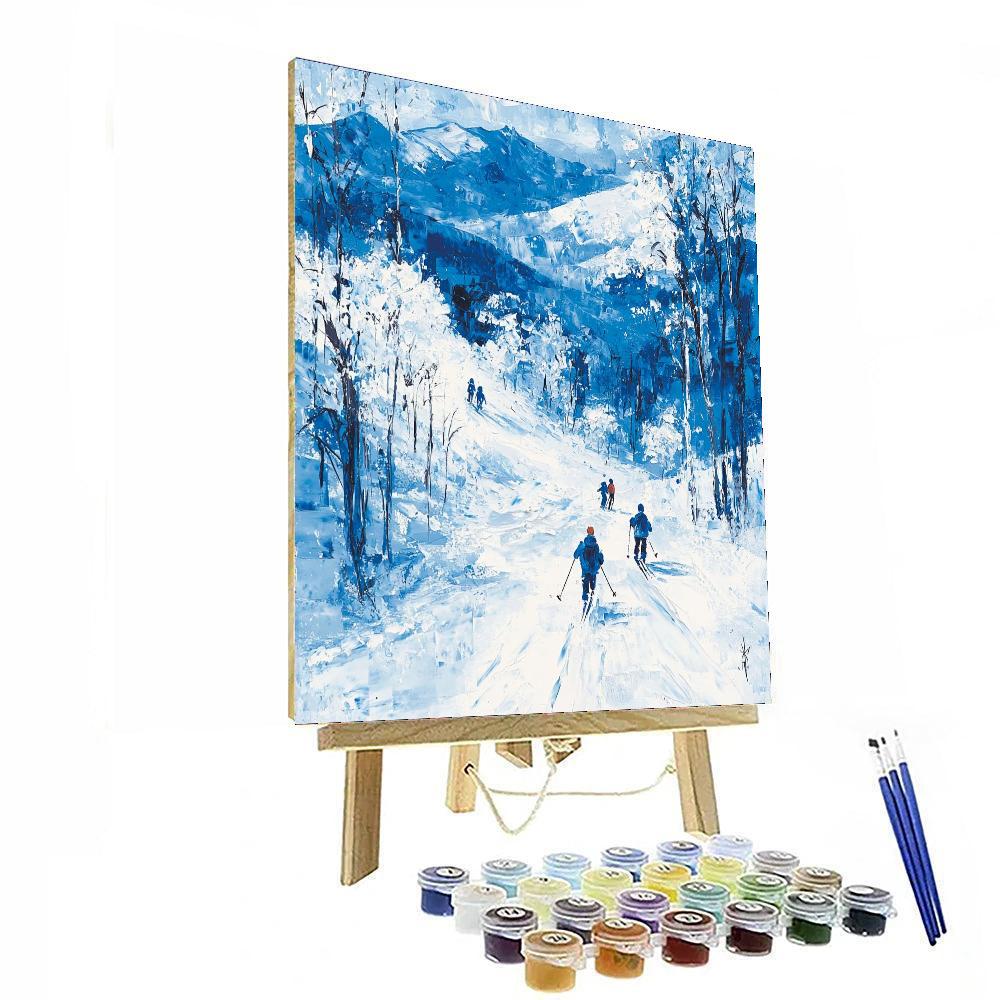 Mom's Winter Wonderland Paint By Numbers