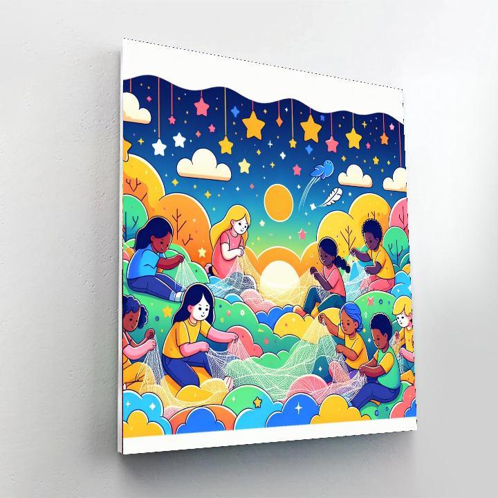 Dream Weaver's Hideaway Paint By Numbers Kits