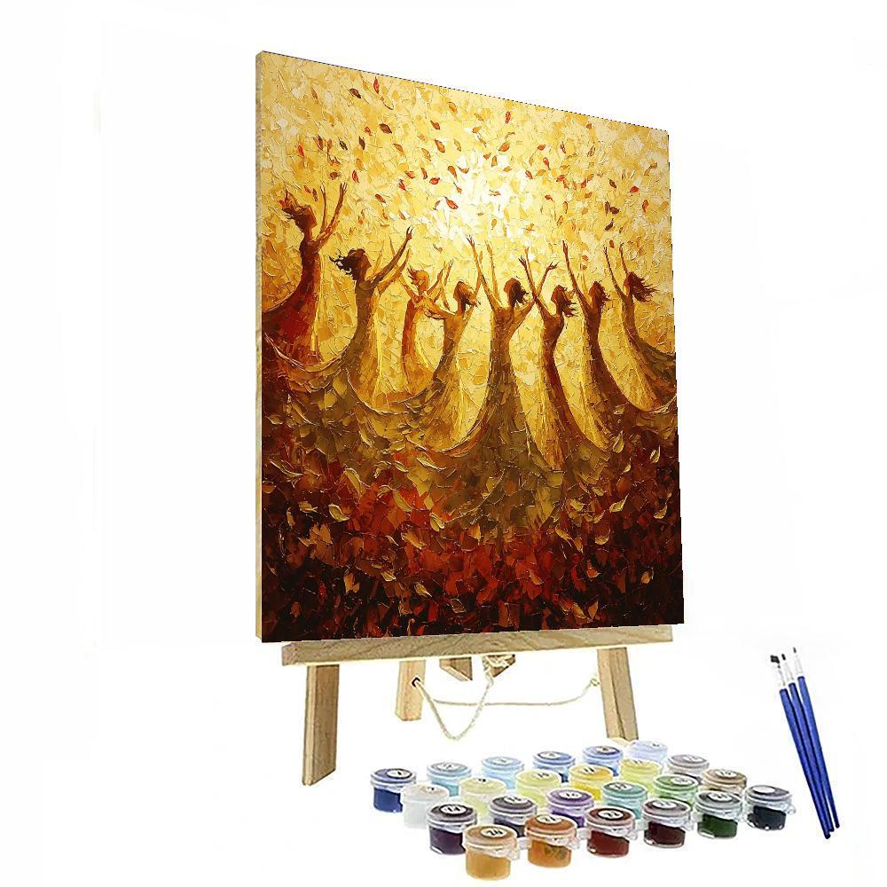 Dancing With Mom Numbered Painting Kits