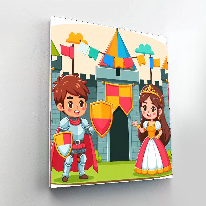 Royal Rescue Mission Numbered Painting Kits
