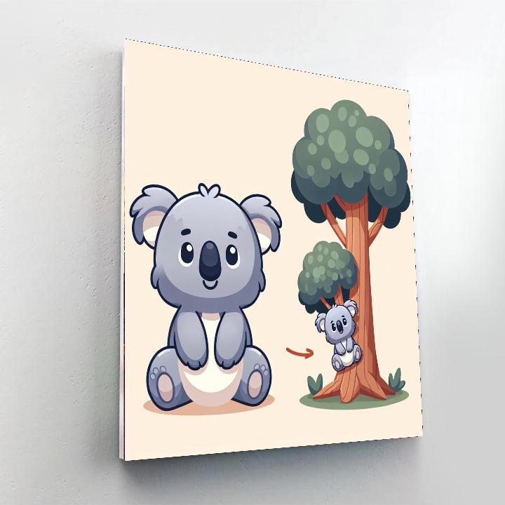 Crafty Koala Paint By Numbers Art