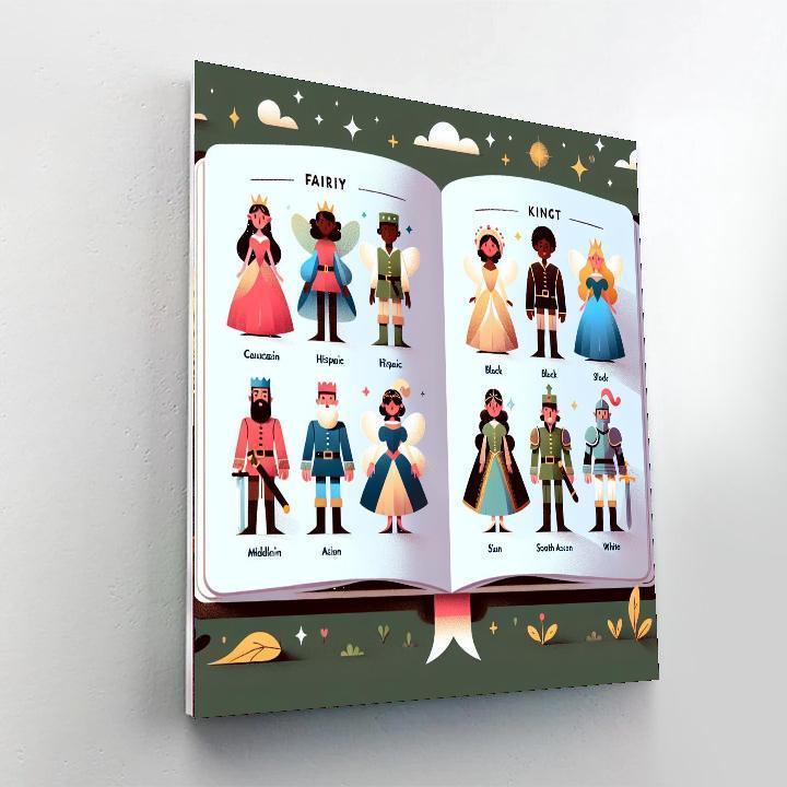 Fairy Tales & Legends Paint By Numbers Art