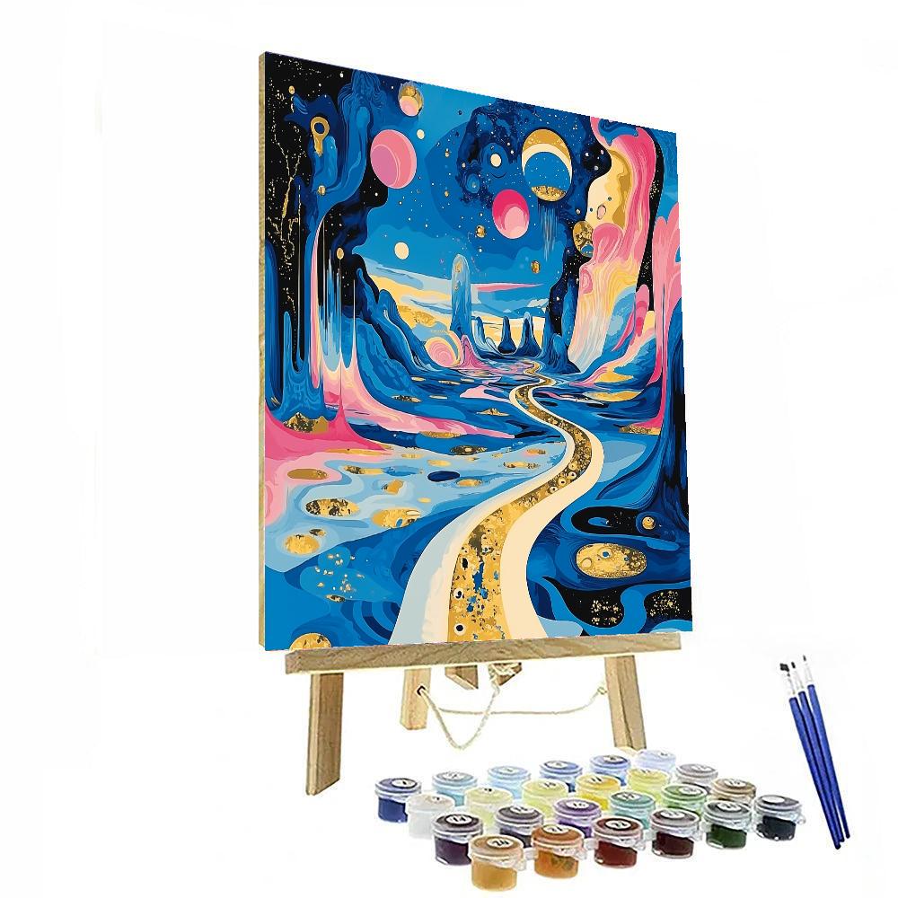 Salvador Dalí Inspired Elysian Dreamscapes  Paint By Numbers Kits
