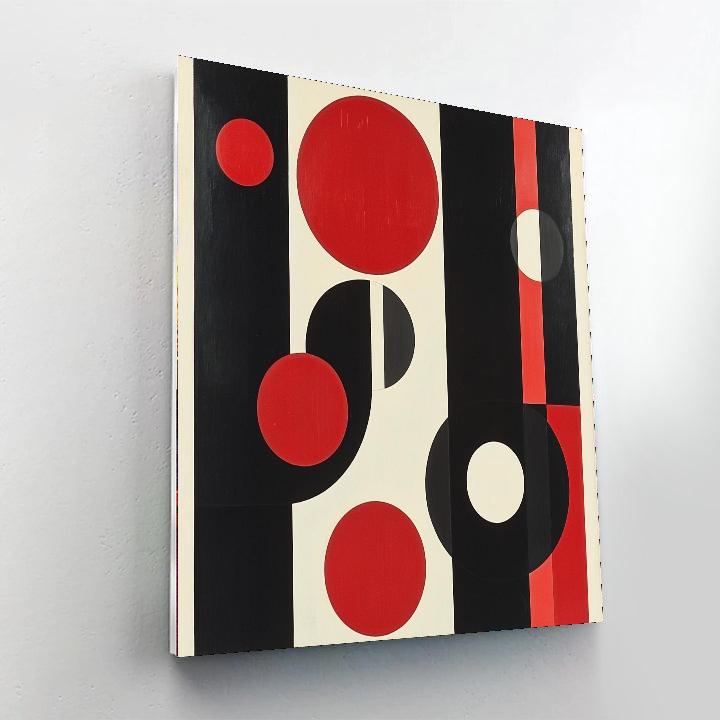 Kazimir Malevich Inspired Spatial Rhythm  Paint By Numbers