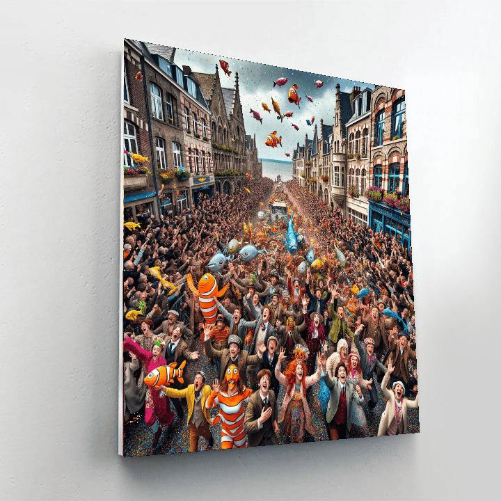 Carnival Of Dunkirk - France Painting By Numbers Kit