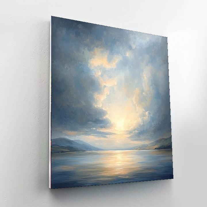 J.M.W. Turner Inspired Solstice Dreamscape  Painting By Numbers Kit
