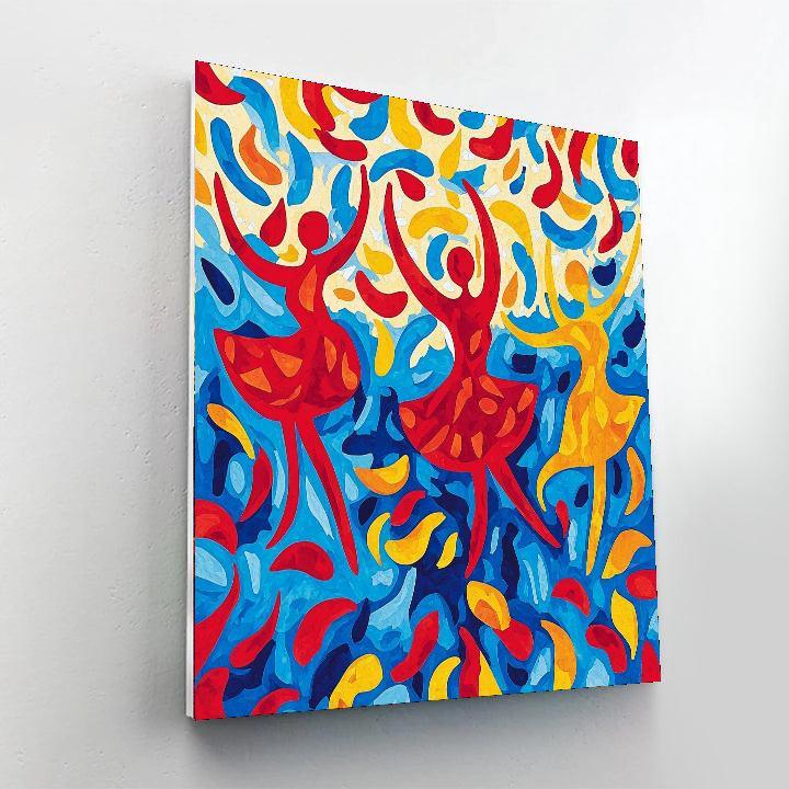 Henri Matisse Inspired Dancing Dreams  DIY Paint By Numbers