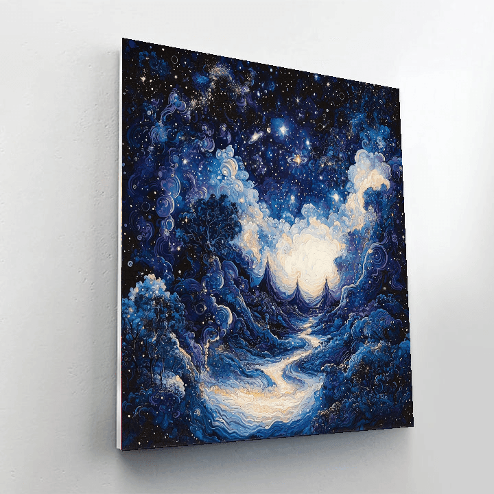 Salvador Dalí Inspired Celestial Dreamscapes  Paint By Numbers Kits