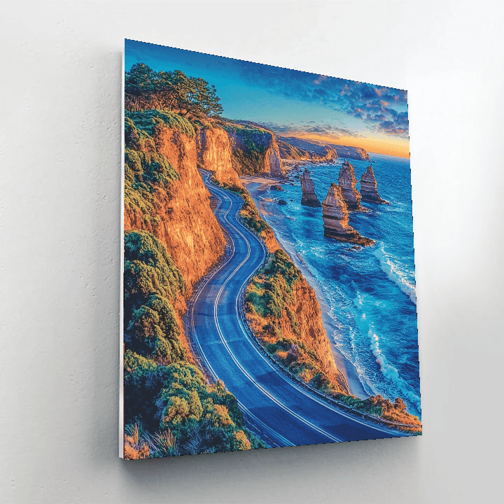 The Great Ocean Road - Australia DIY Paint By Numbers