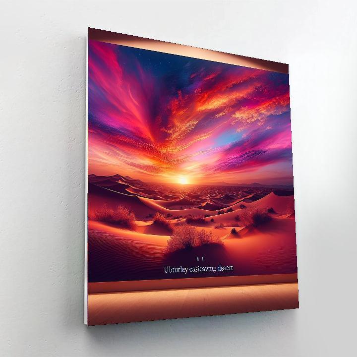 Exquisite Desert Sunset Paint By Numbers Kits