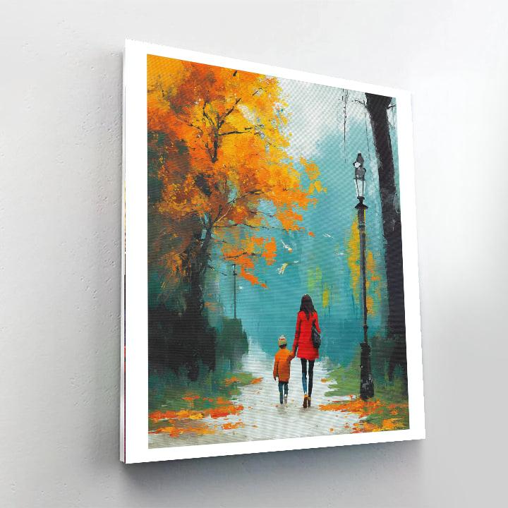 The Journey Of Motherhood Painting Number Kit