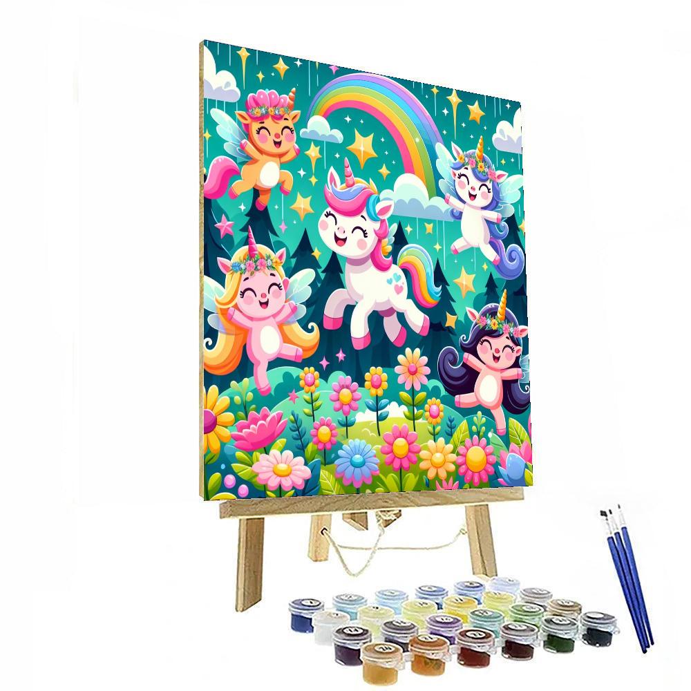 Magical Creatures Of Fantasy Numbered Painting Kits