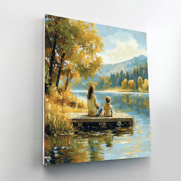 Fishing Buddies Paint By Number