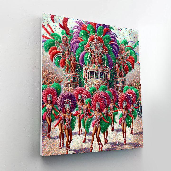 Carnival Of Santa Cruz De Tenerife DIY Paint By Numbers