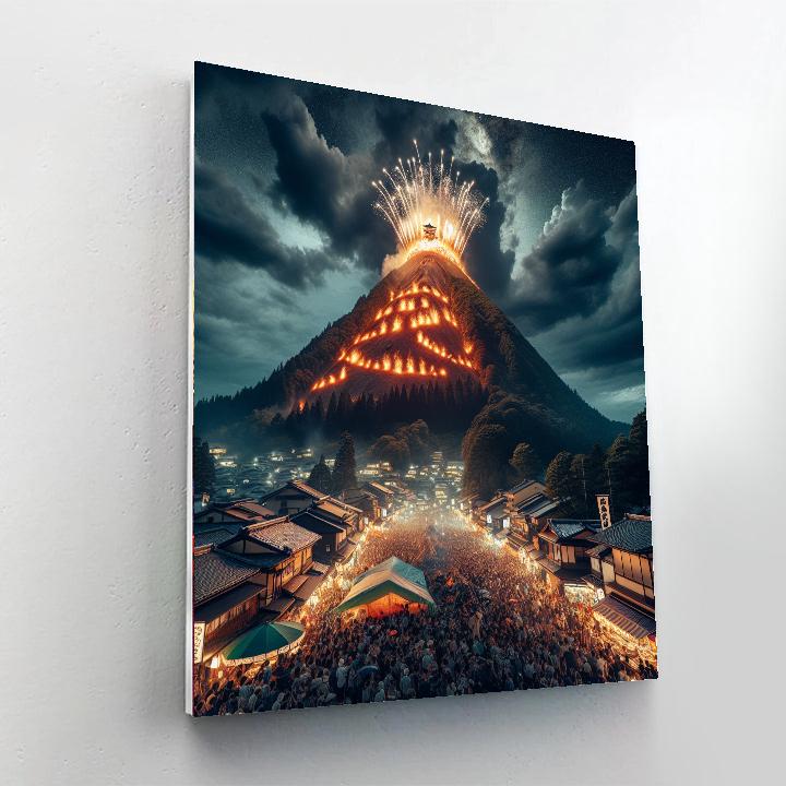 Wakakusa Yamayaki Festival Paint By Number