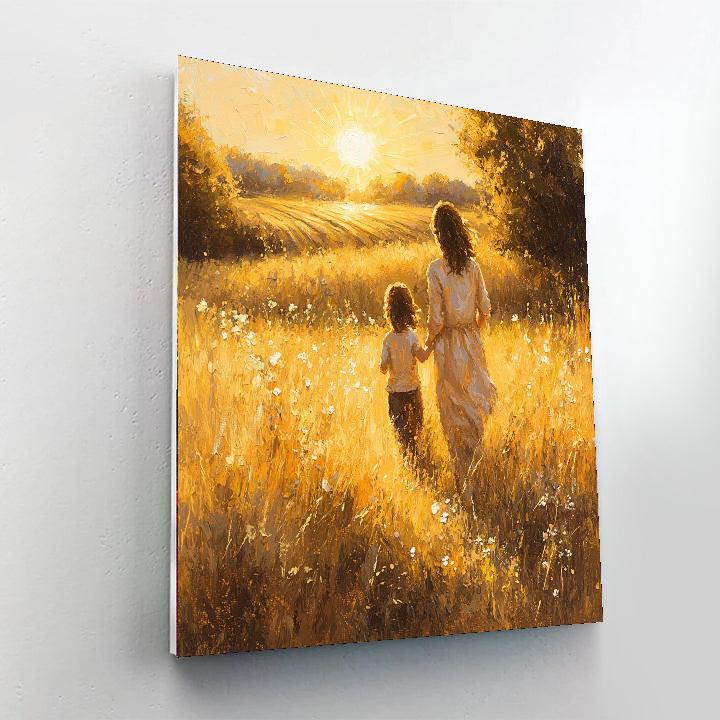 Golden Hour Bonding Paint By Numbers