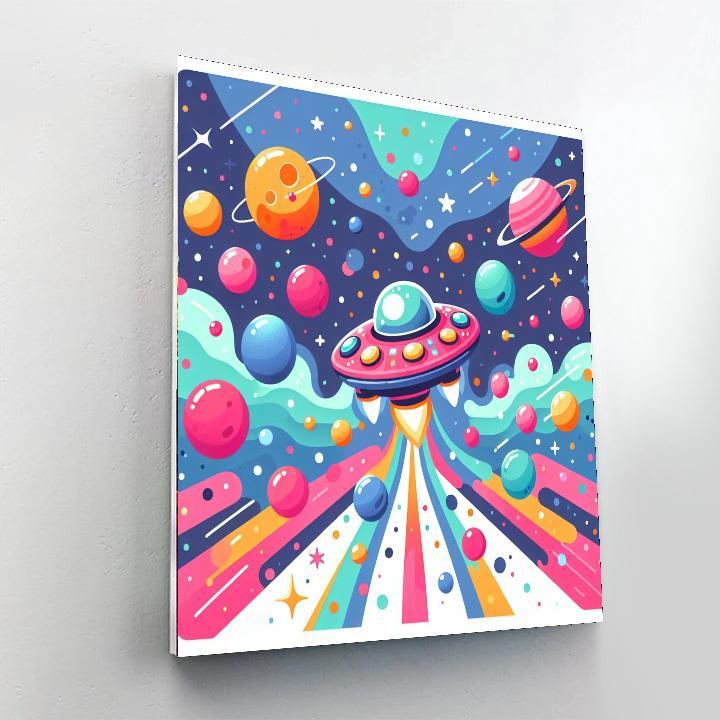 Cosmic Adventure Journey Numbered Painting Kits