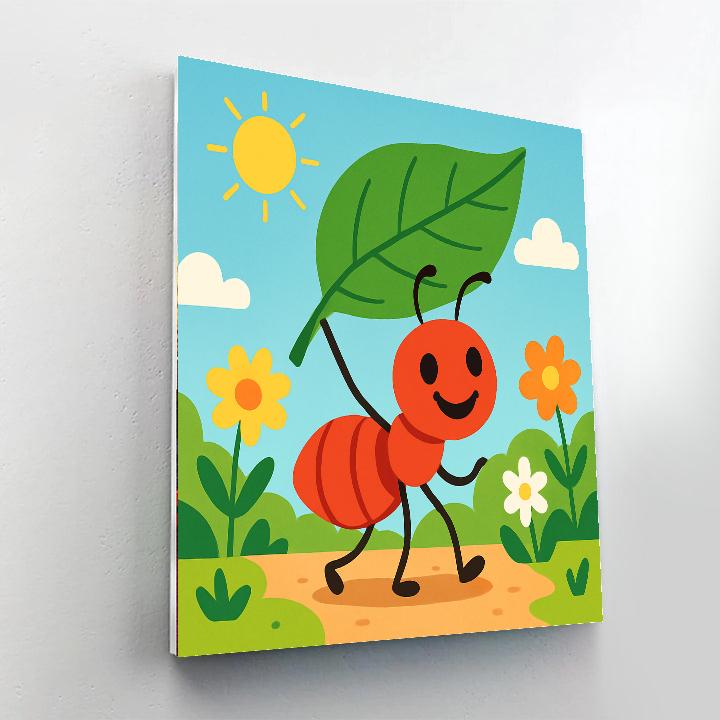 Merry Ant Painting By Numbers Kit