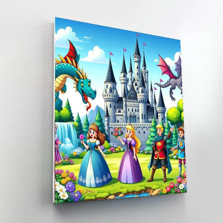 Creative Fairy Tale Adventure Numbered Painting Kits