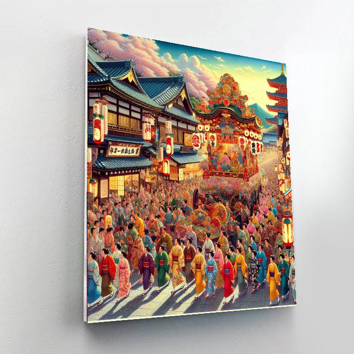 Matsuri Festival - Japan Numbered Painting Kits