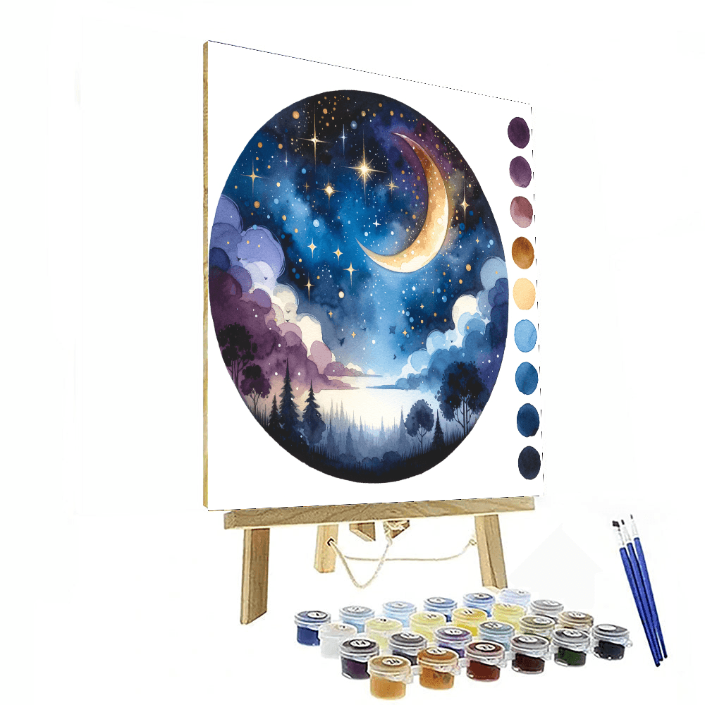 Starry Night Sky - DIY Painting By Numbers Kit – Artistry Rack