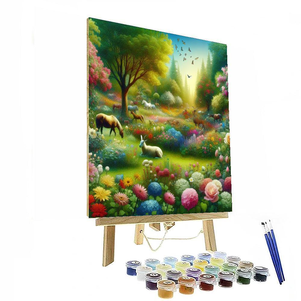 Bell's Enchanted Garden Numbered Painting Kits