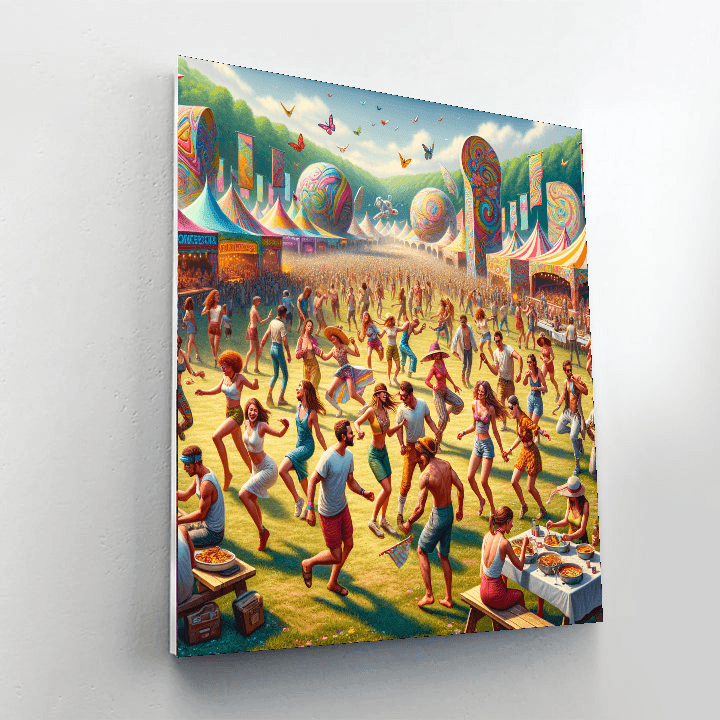 Pohoda Festival - Slovakia Painting Number Kit