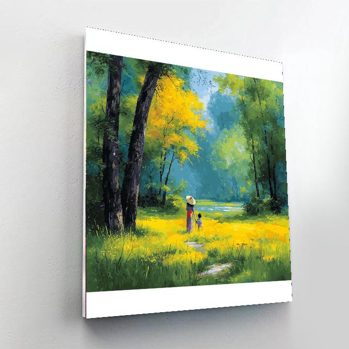 A Loving Glance Paint By Numbers Art