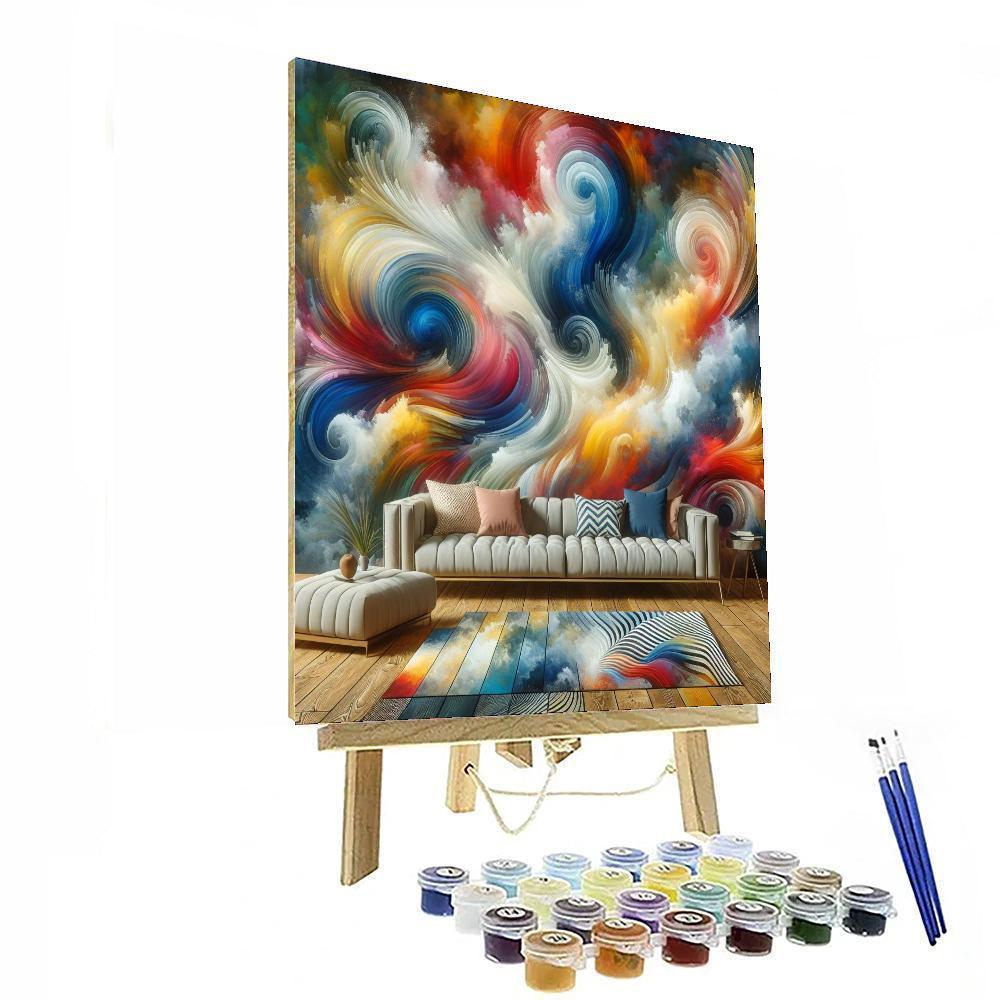Creative Abstract Vibes Paint By Number