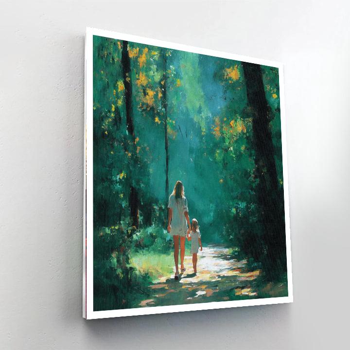 Nature's Gift To Mothers DIY Paint By Numbers