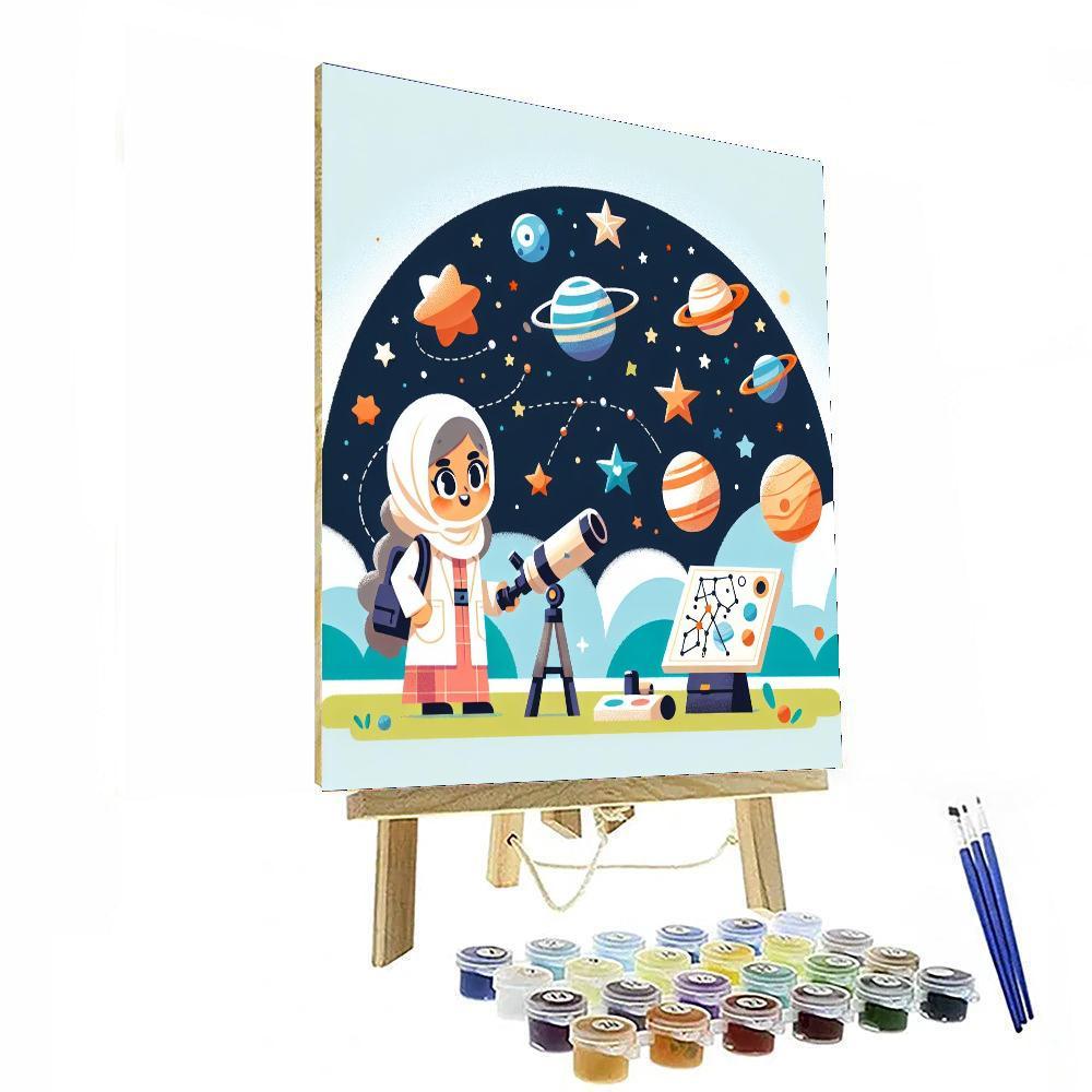 Galactic Science Expedition Paint By Number