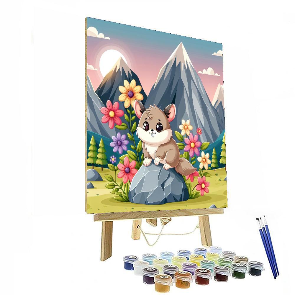 Playful Pika DIY Paint By Numbers