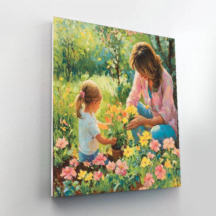 Cherished Garden Moments Paint By Numbers Kits