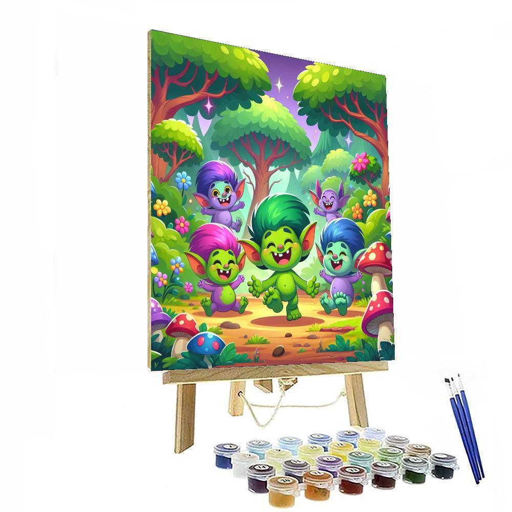 Giggling Goblins Paint By Numbers Art