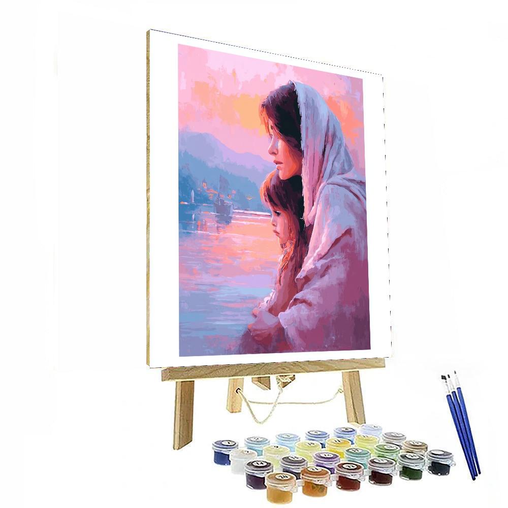 Silent Morning Number Painting