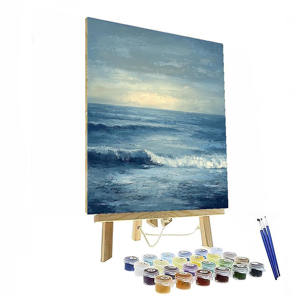 Edgar Degas Inspired Ethereal Ocean Mist  Painting Number Kit