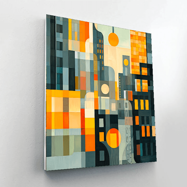 Edward Hopper Inspired Rhythms Of The City  Paint By Numbers Art