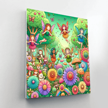 Exploring Enchanted Forests Paint By Numbers Kits