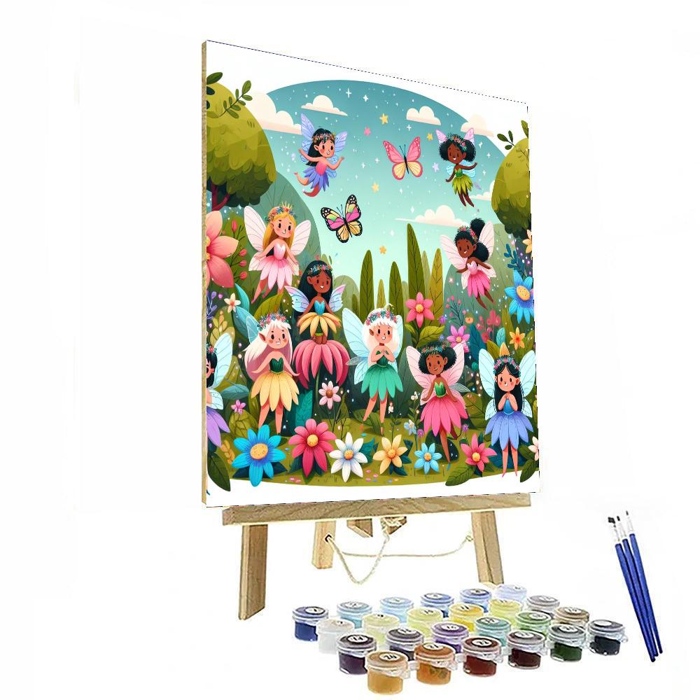 Mystical Fairyland Journey Painting Number Kit