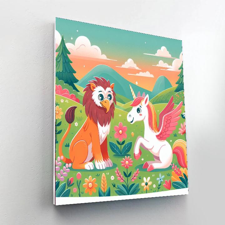 Fantasy Creature Safari Paint By Numbers Kits
