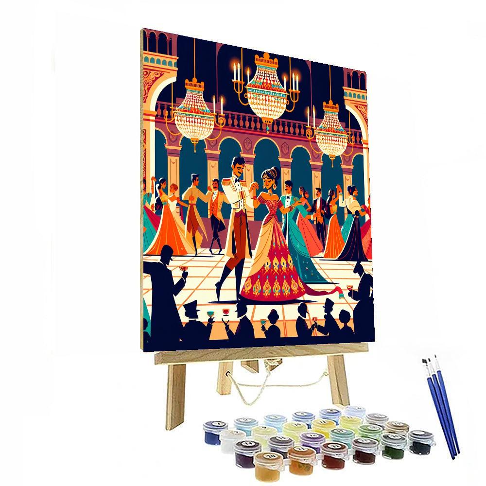 Royal Kingdom Ball DIY Paint By Numbers