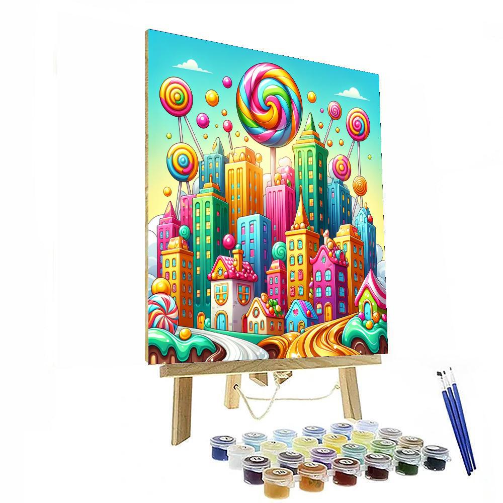 Sweet Dreams City Number Painting
