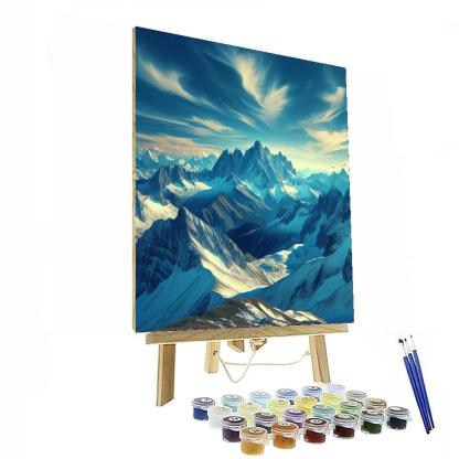Mystic Mountain Vista Paint By Number