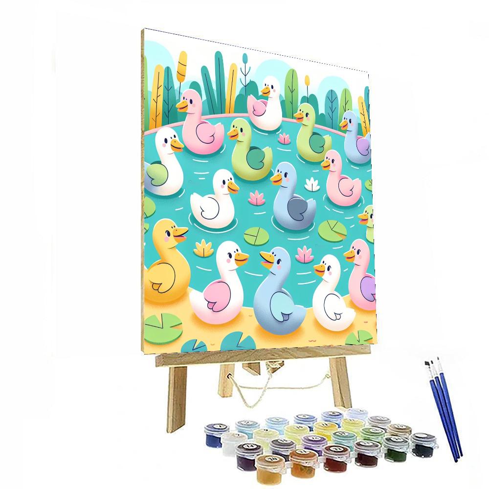 Giggle Goose Gala Paint By Numbers