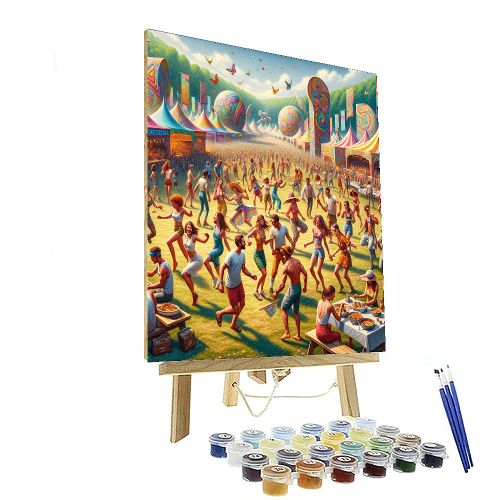 Pohoda Festival - Slovakia Painting Number Kit