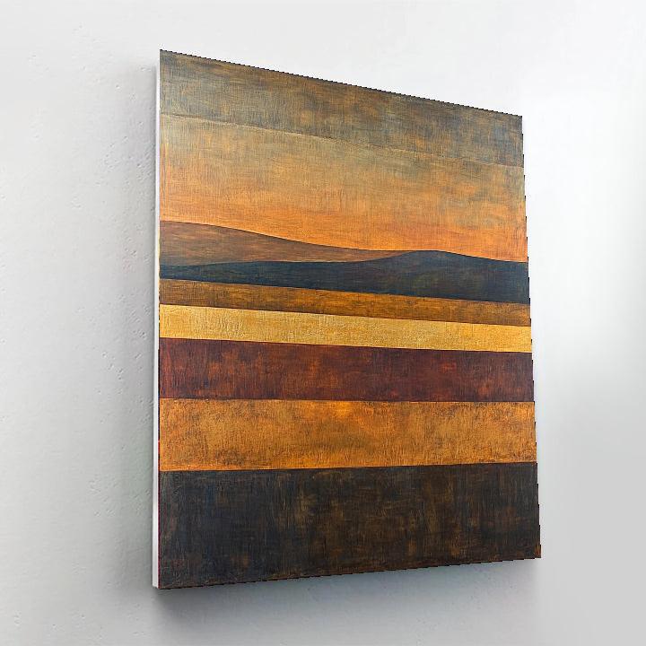 Mark Rothko Inspired Timeless Horizon  Painting Number Kit