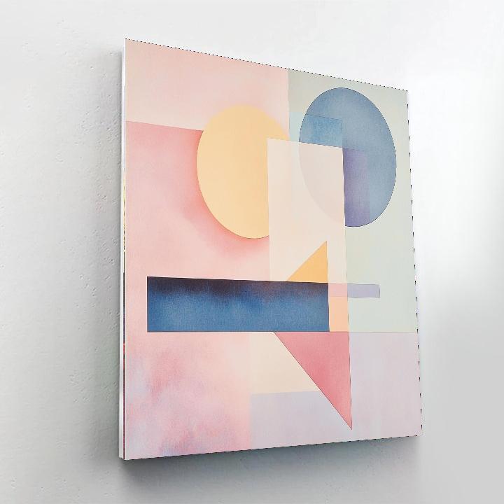 Kazimir Malevich Inspired Spatial Dreams  Numbered Painting Kits