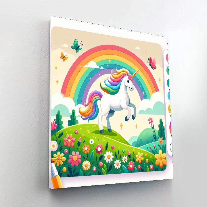 Magic Unicorn Journey Paint By Number